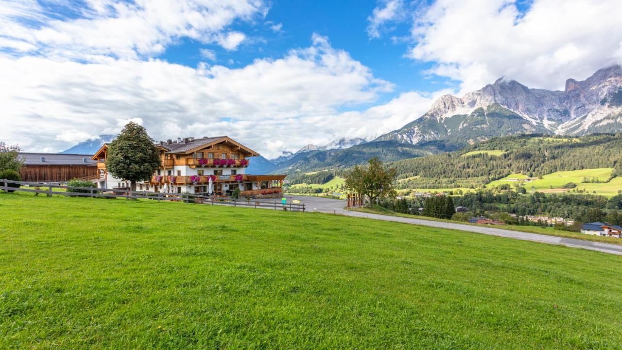 Berggasthof Hinterreit Maria Alm am Steinernen Meer Dış mekan fotoğraf